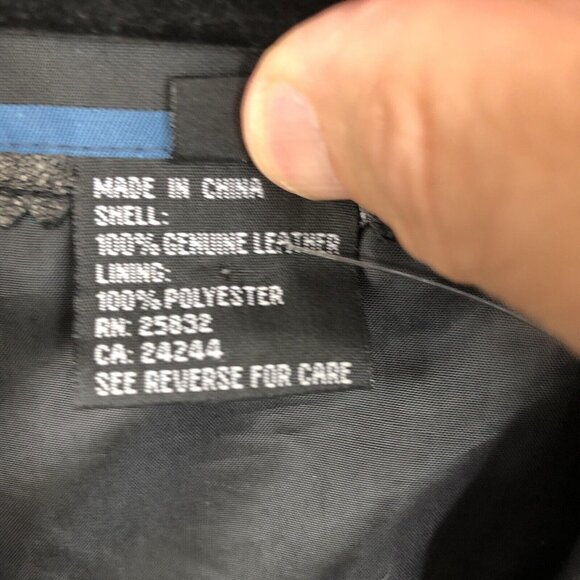 Cripple Creek Leather Jackt Womens Small Black Western Concho Braided Ranch - Picture 7 of 16